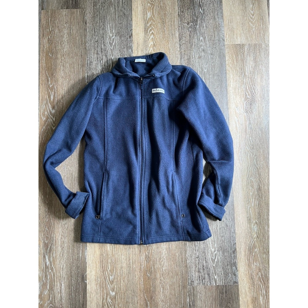 Columbia blue fleece jacket size xl